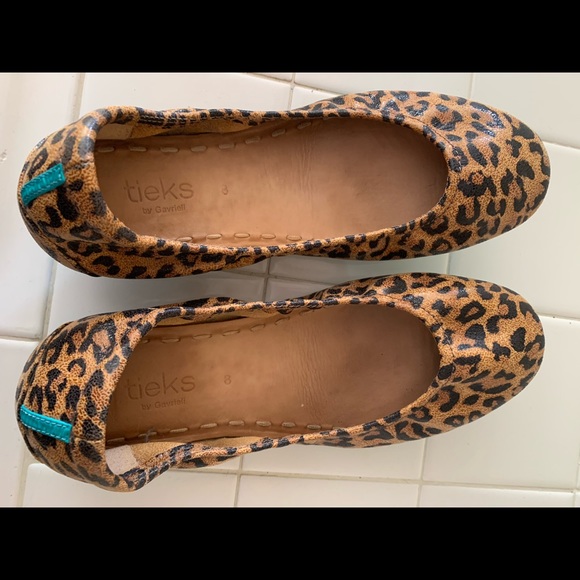 Tieks Shoes - Leopard Tieks Size 8